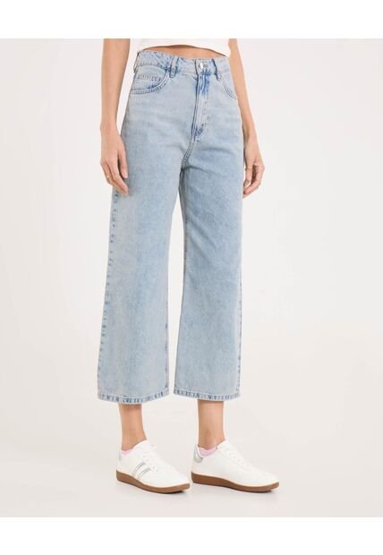 Jean Para Mujer Culotte Color Azul Marca Ostu #40160582