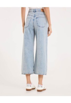 Jean Para Mujer Culotte Color Azul Marca Ostu #40160582