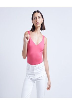 Body Para Mujer Manga Sisa Color Rosado  Marca Ostu #40200076