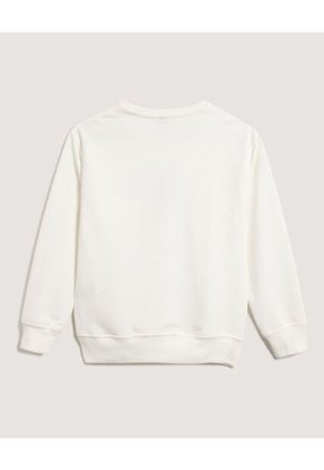 Buzo Infantil Niña Cuello Redondo Color Crema Marca Ostu #90060161