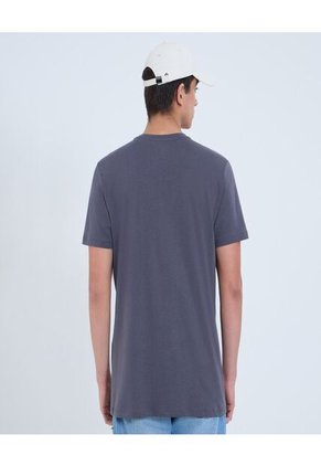 Camiseta Para Hombre Manga Corta Color Gris Marca Ostu #60091557