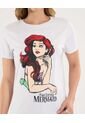 Camiseta Con Estampado De La Sirenita  De Mujer #40091909 de Ostu