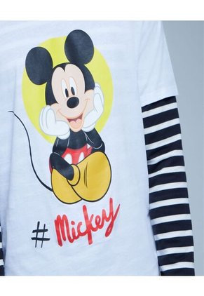 Camiseta Estampada Mickey Mouse  Para Hombre #60091163 Ostu