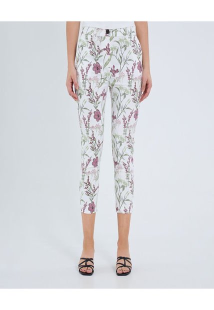 Pantalón Para Mujer Capri Color Orquidea Marca Ostu #40070775