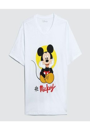 Camiseta Estampada Mickey Mouse  Para Hombre #60091163 Ostu