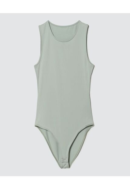 Body Para Mujer Manga Sisa Color Verde  Marca Ostu #40200086