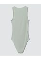 Body Para Mujer Manga Sisa Color Verde  Marca Ostu #40200086 de Ostu