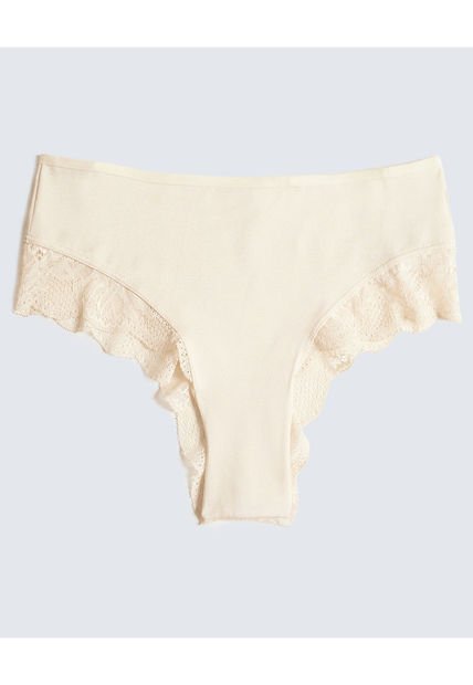 Panty Para Mujer Hipster Color Beige Marca Ostu #40800091