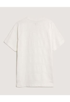 Camiseta Para Hombre Manga Corta Cuello Redondo Color Crema Marca Ostu #60091864