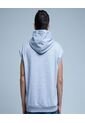 Buzo Para Hombre Hoodie Color Gris  Marca Ostu #60060405 de Ostu