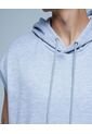 Buzo Para Hombre Hoodie Color Gris  Marca Ostu #60060405 de Ostu