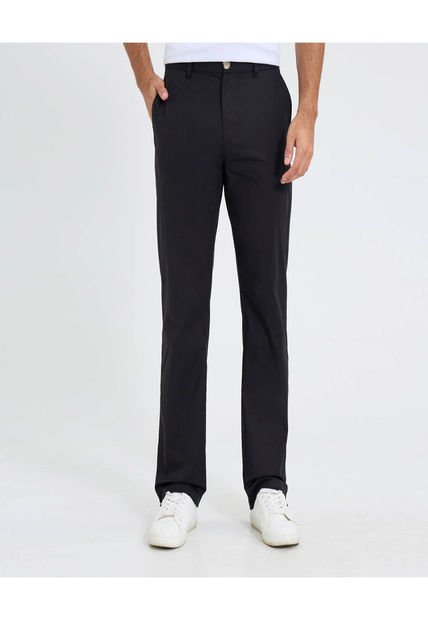 Pantalón Para Hombre Moda Color Negro Marca Ostu #60070461