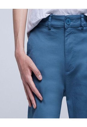 Pantalon Para Hombre Chino Color Indigo Marca Ostu #60070322