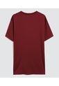 Camiseta Para Hombre Manga Corta Color Vino Marca Ostu #60091365 de Ostu