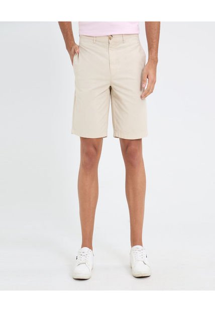 Bermuda Para Hombre  Color Beige Marca Ostu #60100430