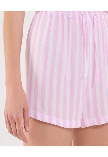 Short Para Mujer Multiusos Plano Color Rosa Marca Ostu #40190348