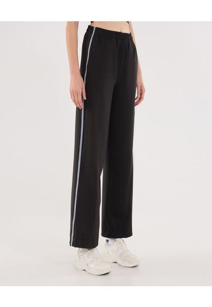 Pantalón Para Mujer Multiusos Punto Color Negro Marca Ostu #40070757