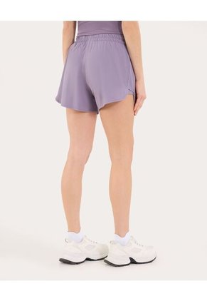 Short Para Mujer Multiusos Plano Color Lila Marca Ostu #40190352