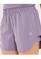 Short Para Mujer Multiusos Plano Color Lila Marca Ostu #40190352 de Ostu