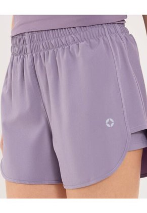 Short Para Mujer Multiusos Plano Color Lila Marca Ostu #40190352