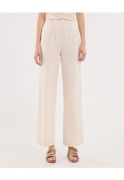 Pantalón Para Mujer Moda Color Beige Marca Ostu #40070806