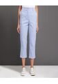 Pantalon Para Mujer Capri Color Azul Claro Marca Ostu #40070404 de Ostu