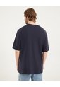 Camiseta  Para Hombre Manga Corta Cuello Redondo Color Azul Marca Ostu #60091833 de Ostu