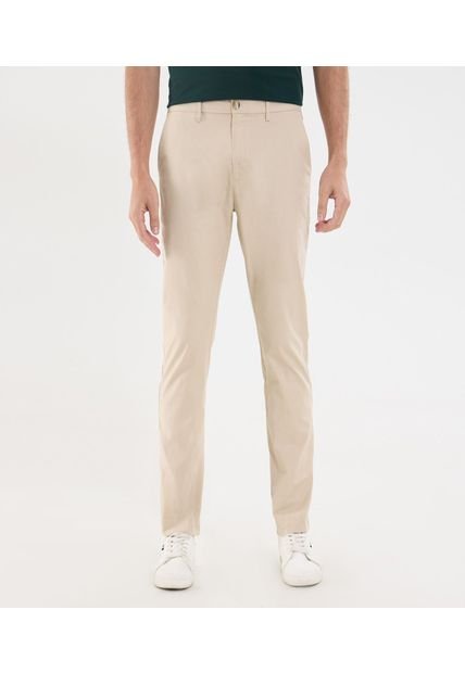 Pantalón Para Hombre Chino Color Beige Marca Ostu #60070494