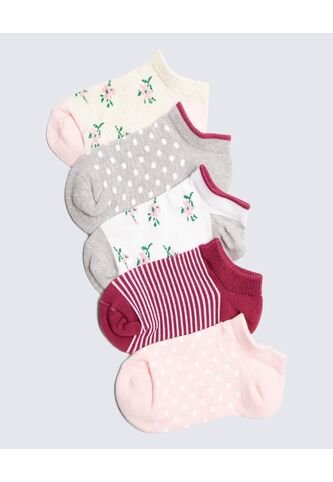 Medias Infantil Niña Invisible Color Negro Marca Ostu #90980141 Ostu