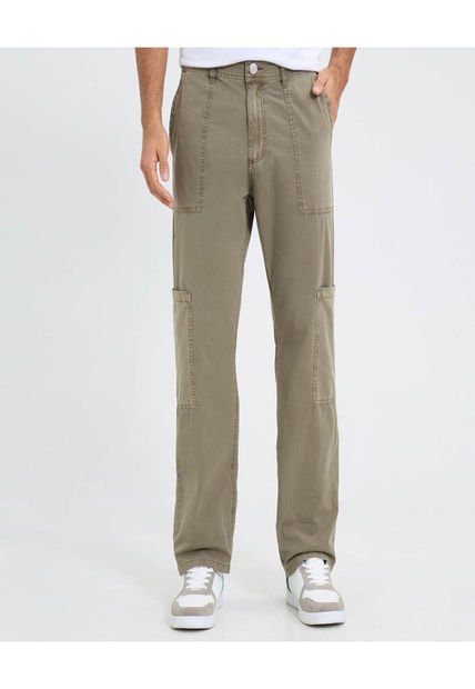 Pantalón Para Hombre Moda Color Verde Marca Ostu #60070467