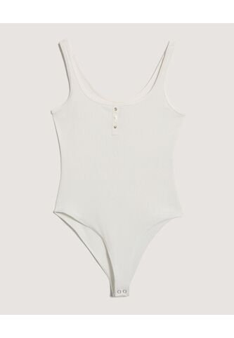 Body  Para Mujer Manga Sisa Color Crema Marca Ostu #40200227 Ostu