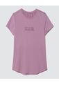 Camiseta Para Mujer Manga Corta Color Morado Marca Ostu #40091820 de Ostu