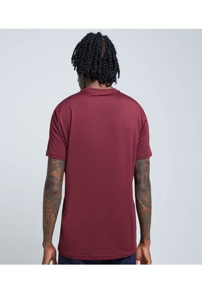 Camiseta Para Hombre Manga Corta Color Vino Marca Ostu #60091365