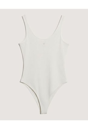 Body  Para Mujer Manga Sisa Color Crema Marca Ostu #40200227