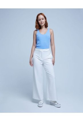 Camiseta Para Mujer Manga Sisa Color Azul  Marca Ostu #40091967