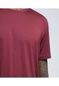 Camiseta Para Hombre Manga Corta Color Vino Marca Ostu #60091365 de Ostu