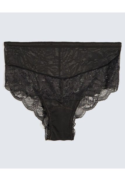 Panty Para Mujer Hipster Color Negro Marca Ostu #40800066