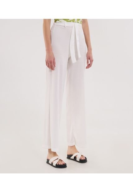 Pantalón Para Mujer Moda Color Crudo Marca Ostu #40070809