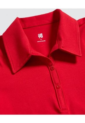 Body Para Mujer Manga Corta Color Rojo Marca Ostu #40200143