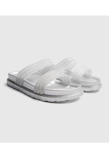 Sandalias Para Mujer  Color Gris  Marca Ostu #40690009