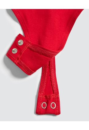 Body Para Mujer Manga Corta Color Rojo Marca Ostu #40200143