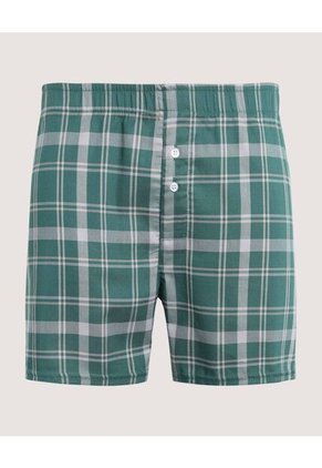Boxer Para Hombre Bragueta Amplio Color Verde Marca Ostu #60000488