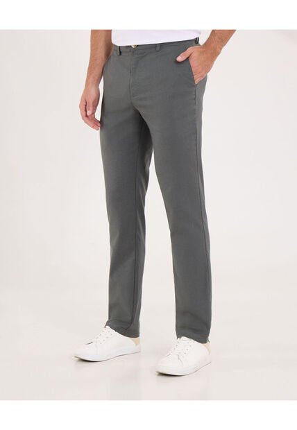 Pantalón Para Hombre Chino Color Gris Marca Ostu #60070517