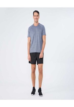 Camiseta Para Hombre Manga Corta Color Gris Claro Marca Ostu #60091487