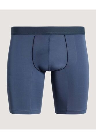 Boxer Para Hombre Filete Medio Microfibra Color Azul Marca Ostu #60000524 Ostu