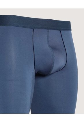 Boxer Para Hombre Filete Medio Microfibra Color Azul Marca Ostu #60000524