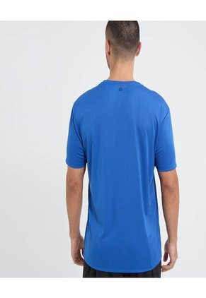 Camiseta Para Hombre Manga Corta Cuello Redondo Color Azul Marca Ostu #60091629