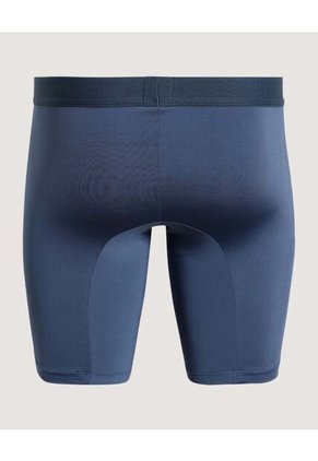 Boxer Para Hombre Filete Medio Microfibra Color Azul Marca Ostu #60000524