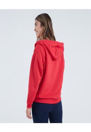 Buzo Para Mujer Zipper Color Rojo Marca Ostu #40060315