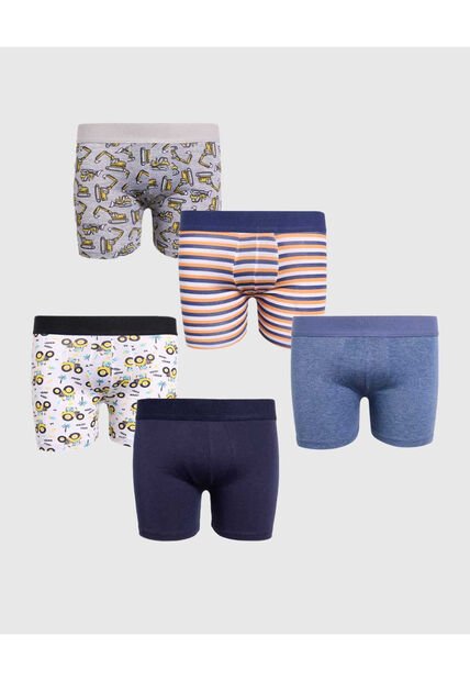 Boxer Para Niño Filete Color Pack X Marca Ostu #80000076